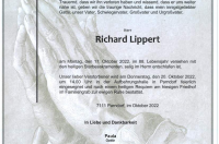 Richard Lippert im 88. Lebensjahr