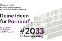 Deine Ideen für Parndorf - Ideenwerkstatt am 11.7.23