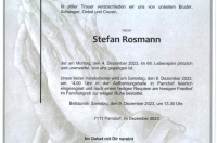 Stefan Rosmann im 68. Lebensjahr