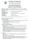 Stellenausschreibung